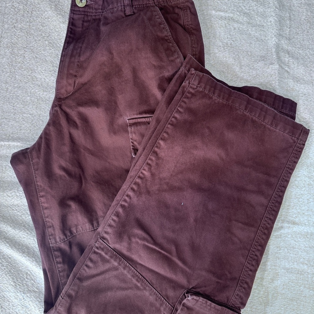 H&M Men's Brown Cargo Pants